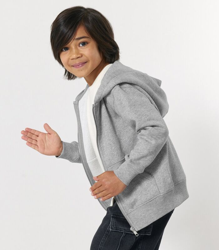 Kids Mini Cultivator 2.0 iconic zip-thru hoodie sweatshirt (STSK182) Thumbnail