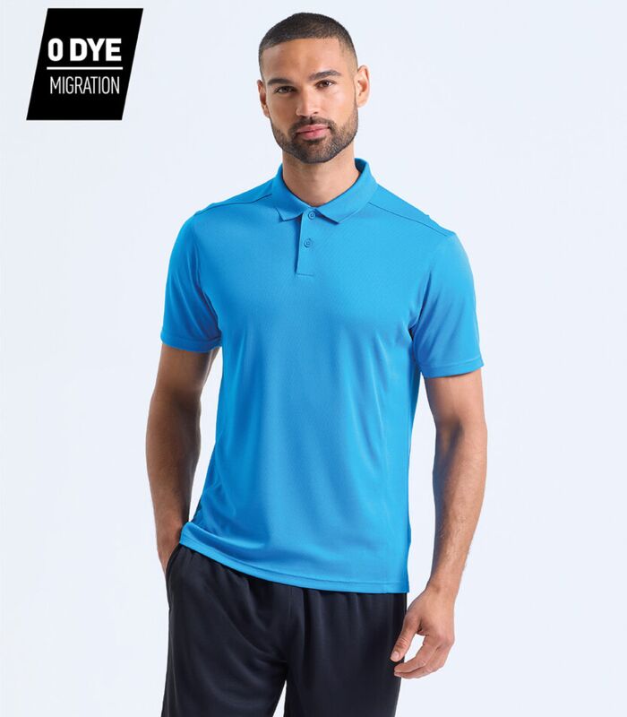 Tridri® ion-charge panelled polo Thumbnail
